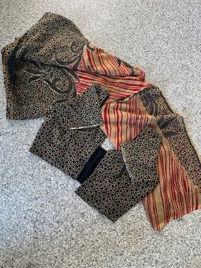 Sari with matching blouse